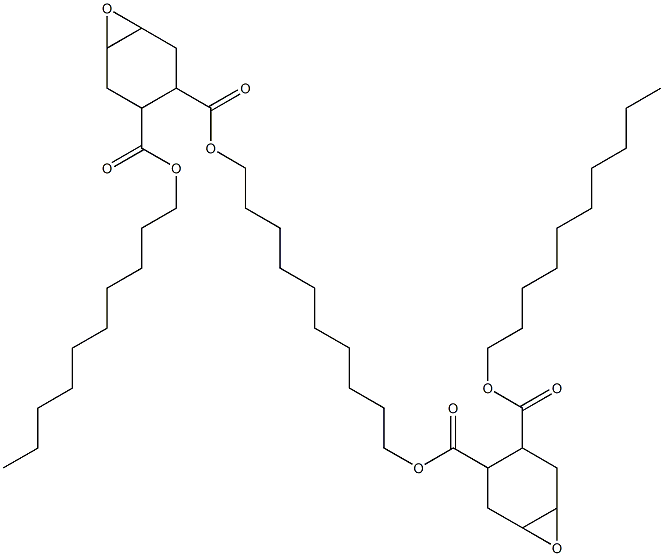 Bis[2-(decyloxycarbonyl)-4,5-epoxy-1-cyclohexanecarboxylic acid]1,10-decanediyl ester