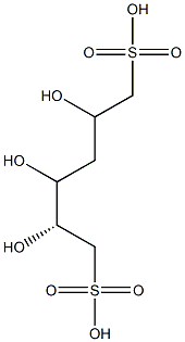 [R,(+)]-1,2,4-ブタントリオール1,4-ビス(メタンスルホナート) 化学構造式