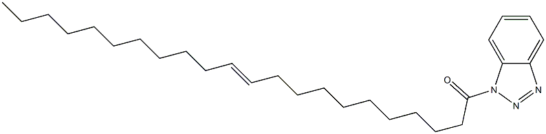 1-(1-オキソ-11-ドコセニル)-1H-ベンゾトリアゾール 化学構造式