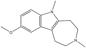 1,2,3,4,5,6-Hexahydro-9-methoxy-3,6-dimethylazepino[4,5-b]indole