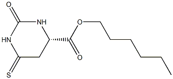 (4S)-2-Oxo-6-thioxohexahydropyrimidine-4-carboxylic acid hexyl ester