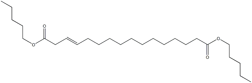 3-Hexadecenedioic acid dipentyl ester