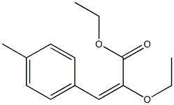 (E)-3-(4-Methylphenyl)-2-ethoxyacrylic acid ethyl ester