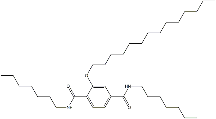 2-(Tetradecyloxy)-N,N'-diheptylterephthalamide