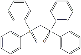 [(Diphenylphosphinyl)methyl]diphenylphosphine sulfide