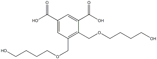 4,5-Bis(6-hydroxy-2-oxahexan-1-yl)isophthalic acid