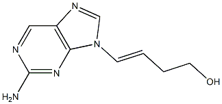 9-[(E)-4-Hydroxy-1-butenyl]-9H-purin-2-amine