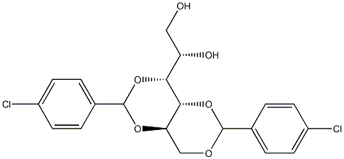 3-O,5-O:4-O,6-O-Bis(4-chlorobenzylidene)-D-glucitol