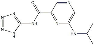 6-Isopropylamino-N-(1H-tetrazol-5-yl)pyrazine-2-carboxamide