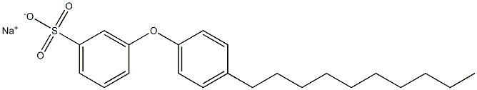 3-(4-Decylphenoxy)benzenesulfonic acid sodium salt