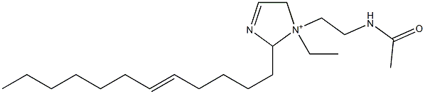 1-[2-(Acetylamino)ethyl]-2-(5-dodecenyl)-1-ethyl-3-imidazoline-1-ium