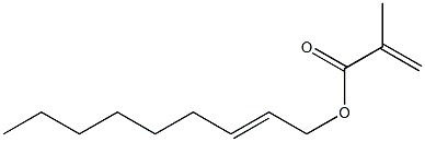 Methacrylic acid (2-nonenyl) ester