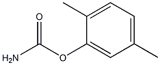 カルバミド酸2,5-キシリル 化学構造式