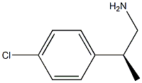 1-[(S)-1-Methyl-2-aminoethyl]-4-chlorobenzene Structure
