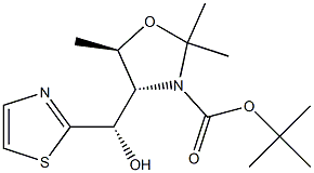 (4R,5R)-2,2,5-Trimethyl-4-[(S)-(2-thiazolyl)hydroxymethyl]oxazolidine-3-carboxylic acid tert-butyl ester