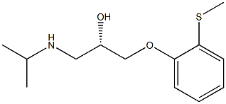 (S)-1-(Isopropylamino)-3-[o-(methylthio)phenoxy]-2-propanol