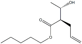 (2R,3S)-2-Allyl-3-hydroxybutyric acid pentyl ester|