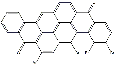3,4,5,7-Tetrabromo-8,16-pyranthrenedione
