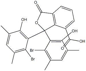 1,1-Bis(2-bromo-6-hydroxy-3,5-dimethylphenyl)-1,3-dihydro-3-oxoisobenzofuran-7-carboxylic acid
