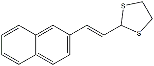 2-[(E)-2-(2-Naphtyl)ethenyl]-1,3-dithiolane