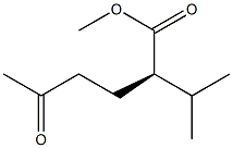 [R,(-)]-2-Isopropyl-5-oxohexanoic acid methyl ester