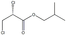 [R,(+)]-2,3-ジクロロプロピオン酸イソブチル 化学構造式