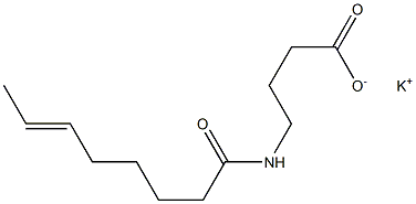 4-(6-Octenoylamino)butyric acid potassium salt