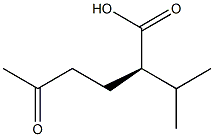 [R,(-)]-2-Isopropyl-5-oxohexanoic acid