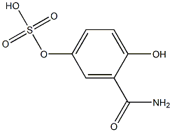 Gentisamide 5-sulfate 结构式