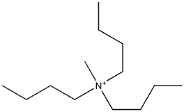 Tributylmethylaminium Structure