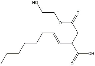 3-(1-Octenyl)succinic acid hydrogen 1-(2-hydroxyethyl) ester
