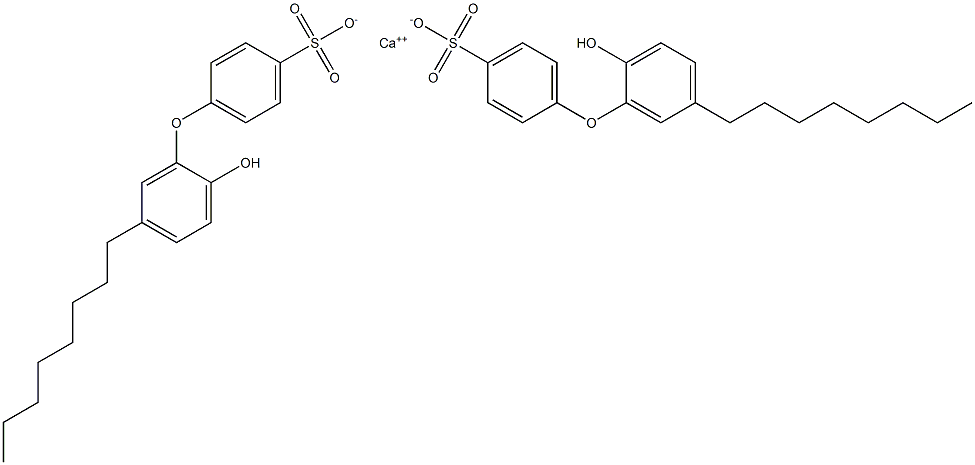 Bis(2'-hydroxy-5'-octyl[oxybisbenzene]-4-sulfonic acid)calcium salt