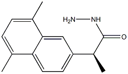 [S,(+)]-2-(5,8-Dimethyl-2-naphtyl)propionic acid hydrazide