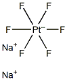 Sodium hexafluoroplatinate(IV) Structure