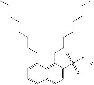 1,8-Dioctyl-2-naphthalenesulfonic acid potassium salt