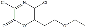3,5-Dichloro-6-(2-ethoxyethyl)-2H-1,4-oxazin-2-one