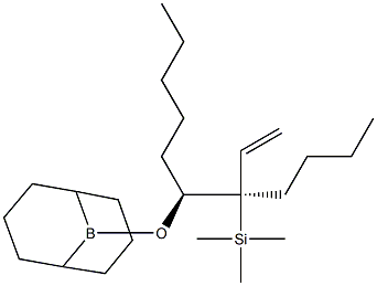 (1S,2R)-1-[(9-Borabicyclo[3.3.1]nonan-9-yl)oxy]-1-pentyl-2-(trimethylsilyl)-2-ethenylhexane