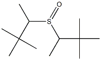tert-ブチルエチルスルホキシド 化学構造式
