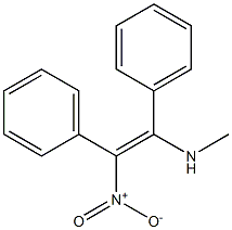 (Z)-1-Methylamino-2-nitro-1,2-diphenylethene