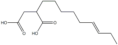 2-(6-ノネニル)こはく酸 化学構造式