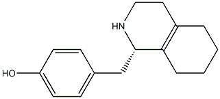 4-[[[(S)-1,2,3,4,5,6,7,8-Octahydroisoquinolin]-1-yl]methyl]phenol