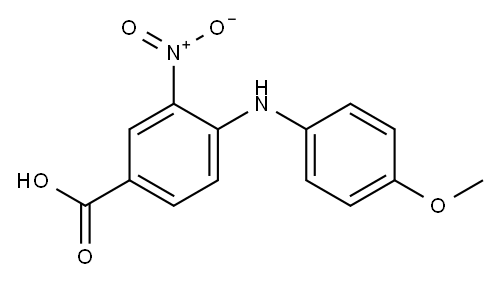 4-(4-Methoxyanilino)-3-nitrobenzoic acid