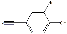 3-溴-4-羟基苯腈, , 结构式