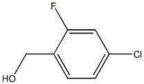 4-氯-2-氟苯甲醇 结构式