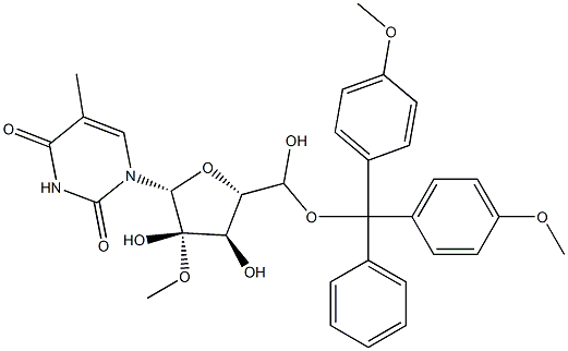5-甲基-5'-(4,4'-二甲氧基三苯甲氧基)-2'-甲氧基尿苷