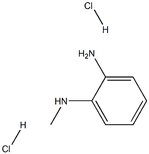 N-甲基邻苯二胺二盐酸盐, , 结构式