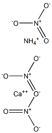 硝酸铵钙, , 结构式