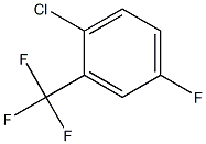 5-氟-2-氯三氟甲苯 结构式