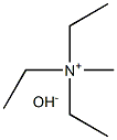 甲基三乙基氢氧化铵, , 结构式