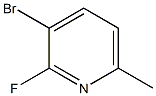 3-Bromo-2-fluoro-6-methylpyridine Structure